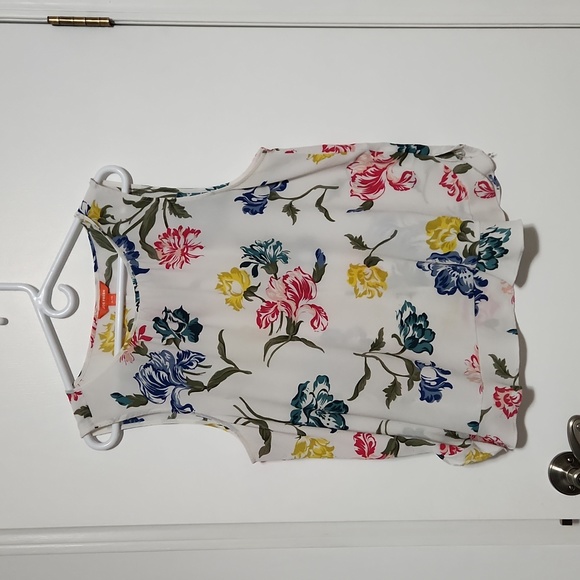 Joe fresh floral tank blouse - Picture 1 of 4